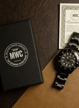 MWC for SteppyX 黑水鬼 潜航者型 腕表 机械手表 黑魂腕表限量款