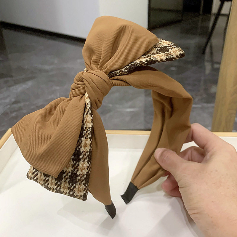 韩国简约复古双层蝴蝶结发箍女甜美可爱网红压发头箍超仙小众发饰,饰品/流行首饰/时尚饰品新,发饰,淘宝优惠券,粉丝福利购,淘宝优惠卷