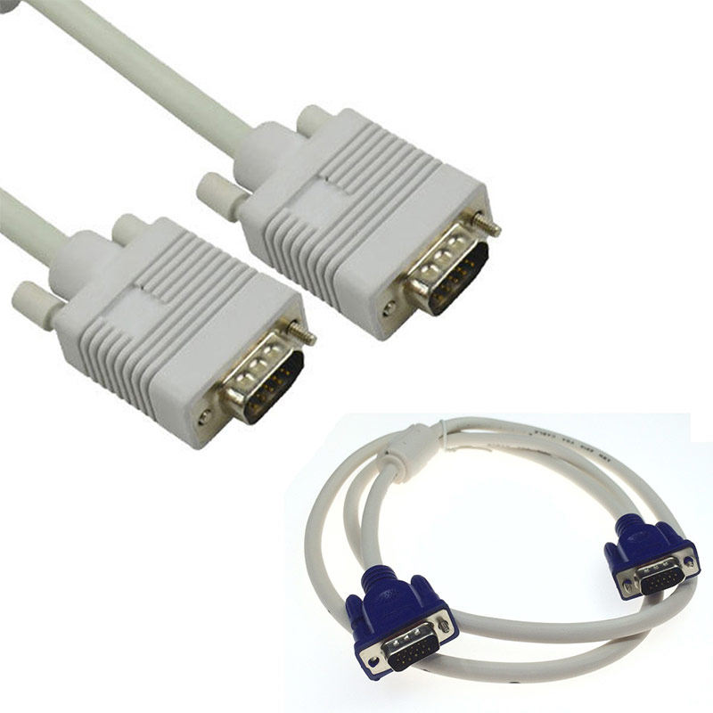 电脑显示器连接线投影仪台式公对公vga线1.5米3米5米10米15米20米