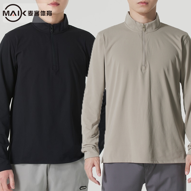 安德玛男子运动休闲长袖T恤