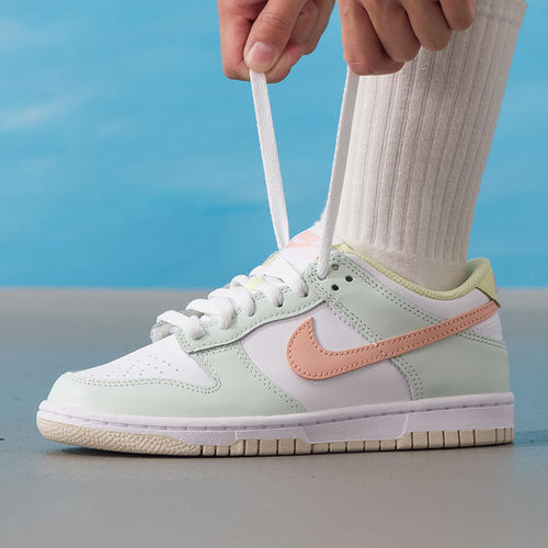 Nike耐克Dunk Low女款薄荷绿运动休闲鞋系带低帮板鞋IV2861-181