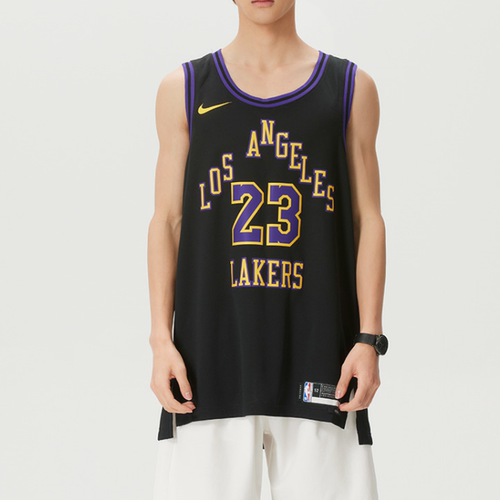 Nike耐克JSY CE 23洛杉矶湖人队男子篮球衣运动背心DX8506-012
