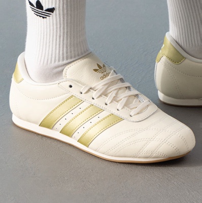 阿迪达斯复古德训鞋男女拼色条纹运动休闲鞋系带跑步鞋JQ0570 XH