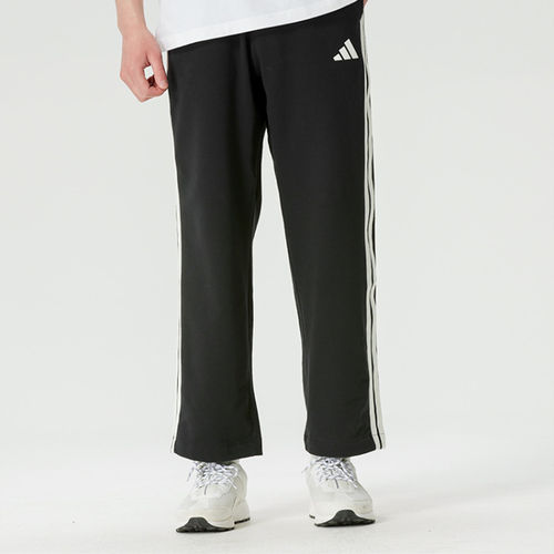 Adidas阿迪达斯三条杠运动裤男宽松直筒透气百搭休闲长裤KR2543