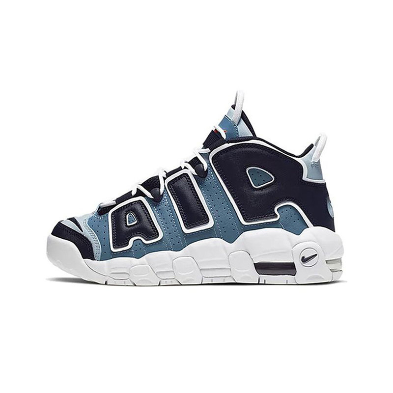 Nike耐克Air More Uptempo复古厚底气垫篮球鞋儿童潮流415082-404