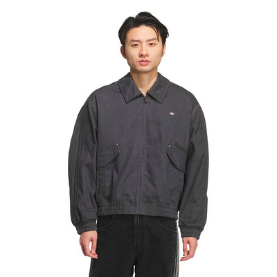 阿迪达斯男士翻领夹克外套休闲百搭运动休闲风KR5051 KR5052