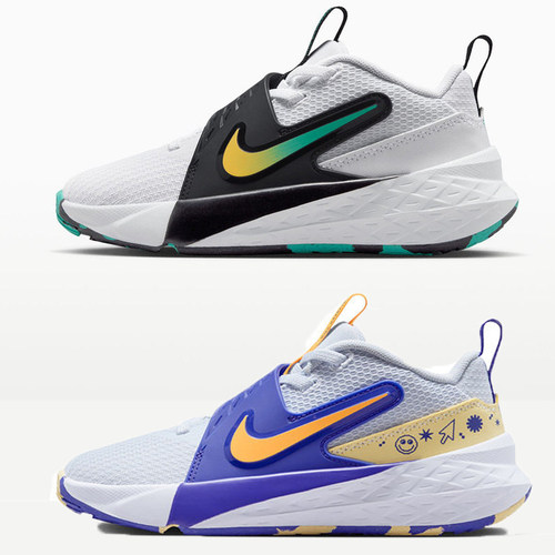 Nike耐克运动鞋儿童网面休闲跑步鞋魔术贴低帮鞋HF6280-105-020