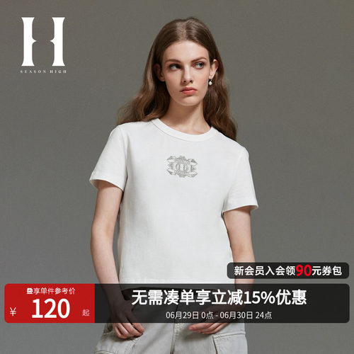 SEASONHIGH女士夏季短