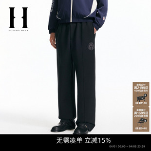 百搭潮流裤 SEASON 子 精致刺绣舒适时尚 休闲裤 HIGH春季 NFL联名男装