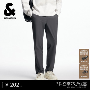 商场爆款 长裤 杰克琼斯男装 休闲裤 子简约流行常规225314082 春季