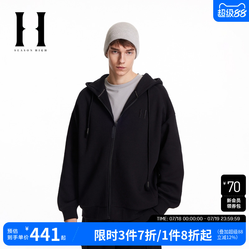 SEASONHIGH宽松休闲卫衣