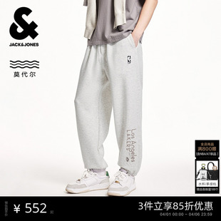 男装 杰克琼斯NBA联名款 商场爆款 子22531D041 休闲裤 束脚长裤 春季