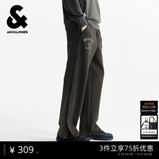 凯尔特人队logo刺绣宽松卫裤 杰克琼斯NBA联名款 新款 春季 男装