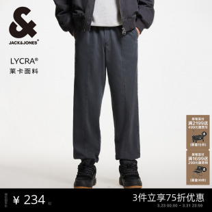 款 杰克琼斯春季 潮束脚休闲裤 男装 子225314018 士长裤 商场爆款