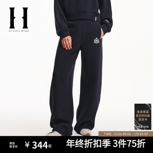 摩乌鸦队胶印卫裤 NFL联名巴尔 针织裤 长裤 SEASON 女装 HIGH秋季