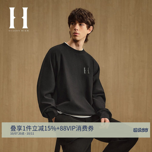 底摆按扣SEASONHIGH卫衣