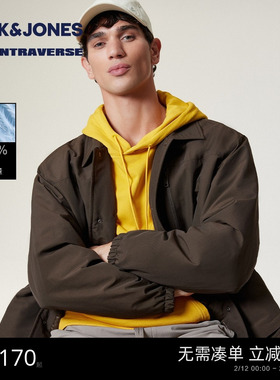 【AT系列】杰克琼斯冬季新款男装羽绒服户外百搭舒适宽松上衣外套