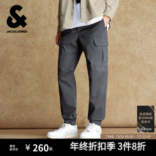 时尚 简约休闲裤 男装 杰克琼斯秋季 长裤 裤 男士 子 户外束脚工装