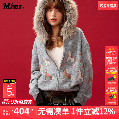 略宽松版型；；含羊毛面料；可拆卸环保毛领