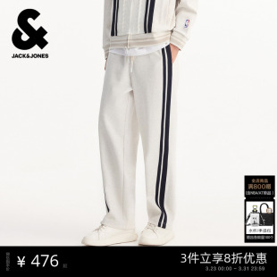 新款 勇士队2026春季 男士 休闲裤 子 杰克琼斯男装 潮百搭裤 NBA联名款