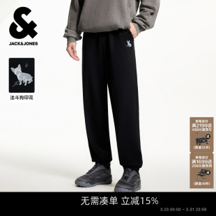 男士 卫裤 束脚运动长裤 杰克琼斯男装 子男美式 新款 宽松休闲裤 春季