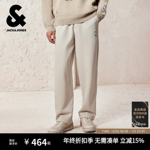 男装 长裤 冬季 多口袋松紧抽绳宽松日常款 子 卫裤 杰克琼斯NBA联名款