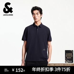 短袖 翻领T恤高级款 新款 杰出Polo 士 式 杰克琼斯秋季 男装 polo衫