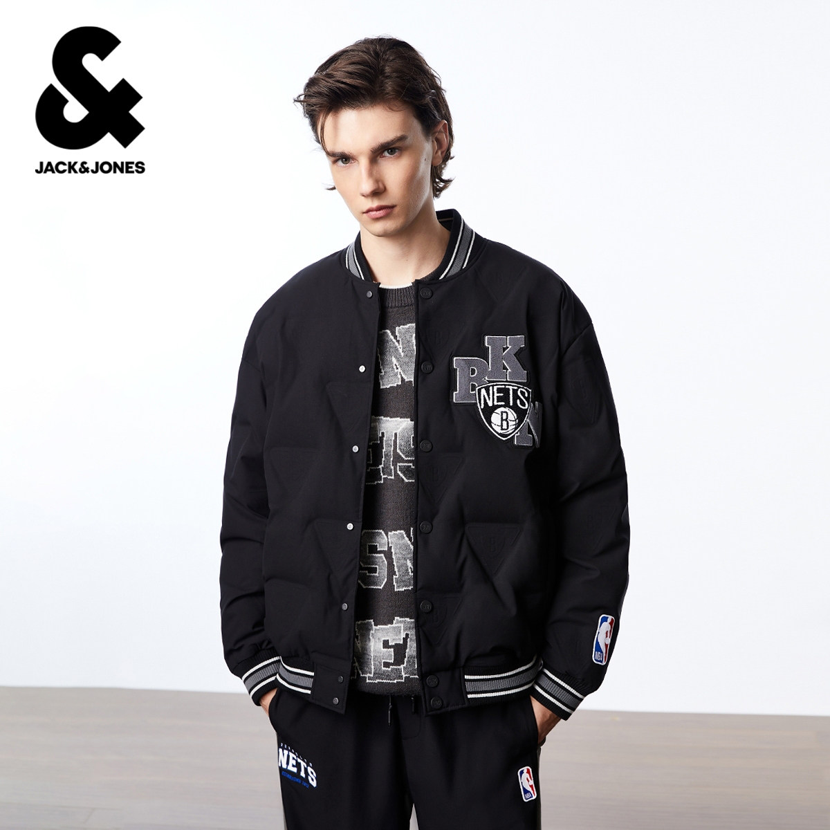 【精选】杰克琼斯秋休闲百搭男装棒球领羽绒服夹克外套,男装,羽绒服,淘宝优惠券,粉丝福利购,淘宝优惠卷