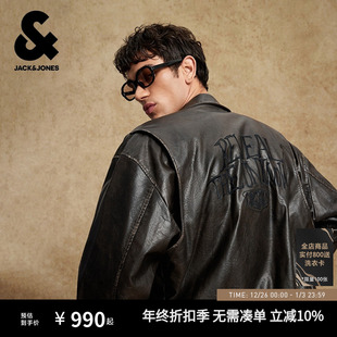 棉服短款 冬季 杰克琼斯男装 外套225409007 商场爆款