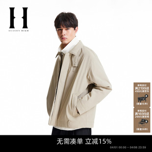 SEASON 宽松舒适保暖简约时尚 潮流百搭棉衣棉服外套男装 HIGH春季