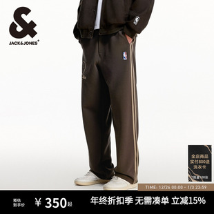 子男士 长裤 2025年秋 NBA联名凯尔特人队篮球字母卫裤 杰克琼斯男装