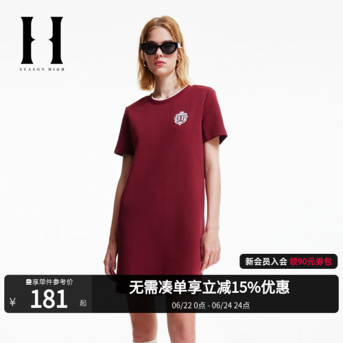 SEASONHIGH女士秋季连衣