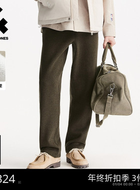 【商场爆款】杰克琼斯NBA联名潮流男装卫裤加绒长裤裤子22541D013