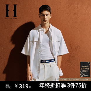 HIGH2025年秋季 SEASON 旧金山49人宽松衬衫 短袖 男装 男款 NFL联名