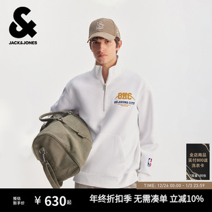 男装 新款 略宽松百搭卫衣 雷霆队2026春季 杰克琼斯NBA联名款