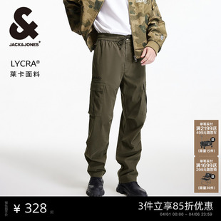 潮流长裤 新品 秋季 风休闲裤 男款 子子多口袋宽松工装 杰克琼斯男装
