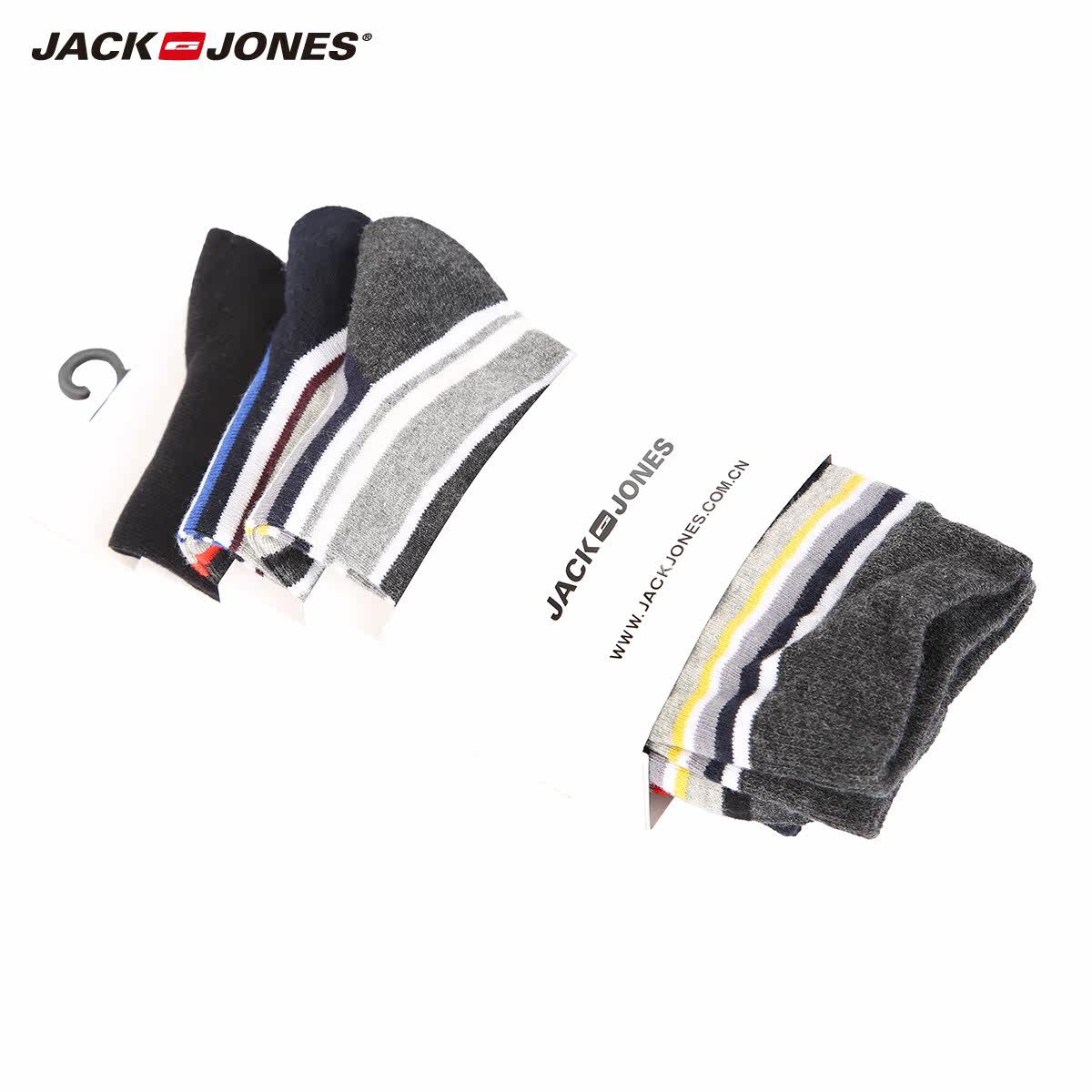 Chaussettes - collants JACK JONES 21631Q517 - Ref 778653 Image 3