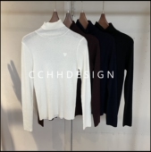 特价 长袖 秒杀 时尚 显瘦小众短款 询价问客服 气质修身 打底针织衫