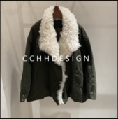 2025冬季 新款 高级感宽松显瘦百搭时尚 欧洲站女装 休闲长袖 小众外套