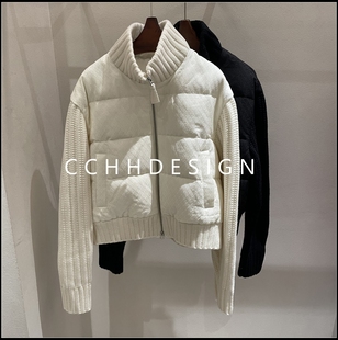 特价 短款 秒杀 设计感立领拼接百搭洋气时尚 棉服外套 询价问客服