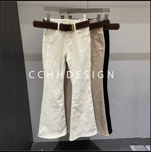 2025冬季 直筒牛仔裤 新款 显瘦高腰百搭洋气弹力时尚 修身 欧洲站女装