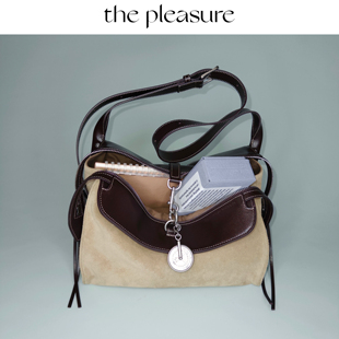 thepleasure新款漫游包30反绒牛皮单肩斜挎包松弛感老钱风大容量
