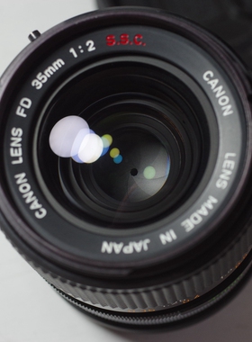 佳能 FD口35/2 SSC凹玉 K35电影头平替 人文广角镜头录影人像镜头