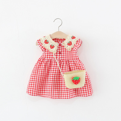 女童无袖连衣裙夏季背心裙