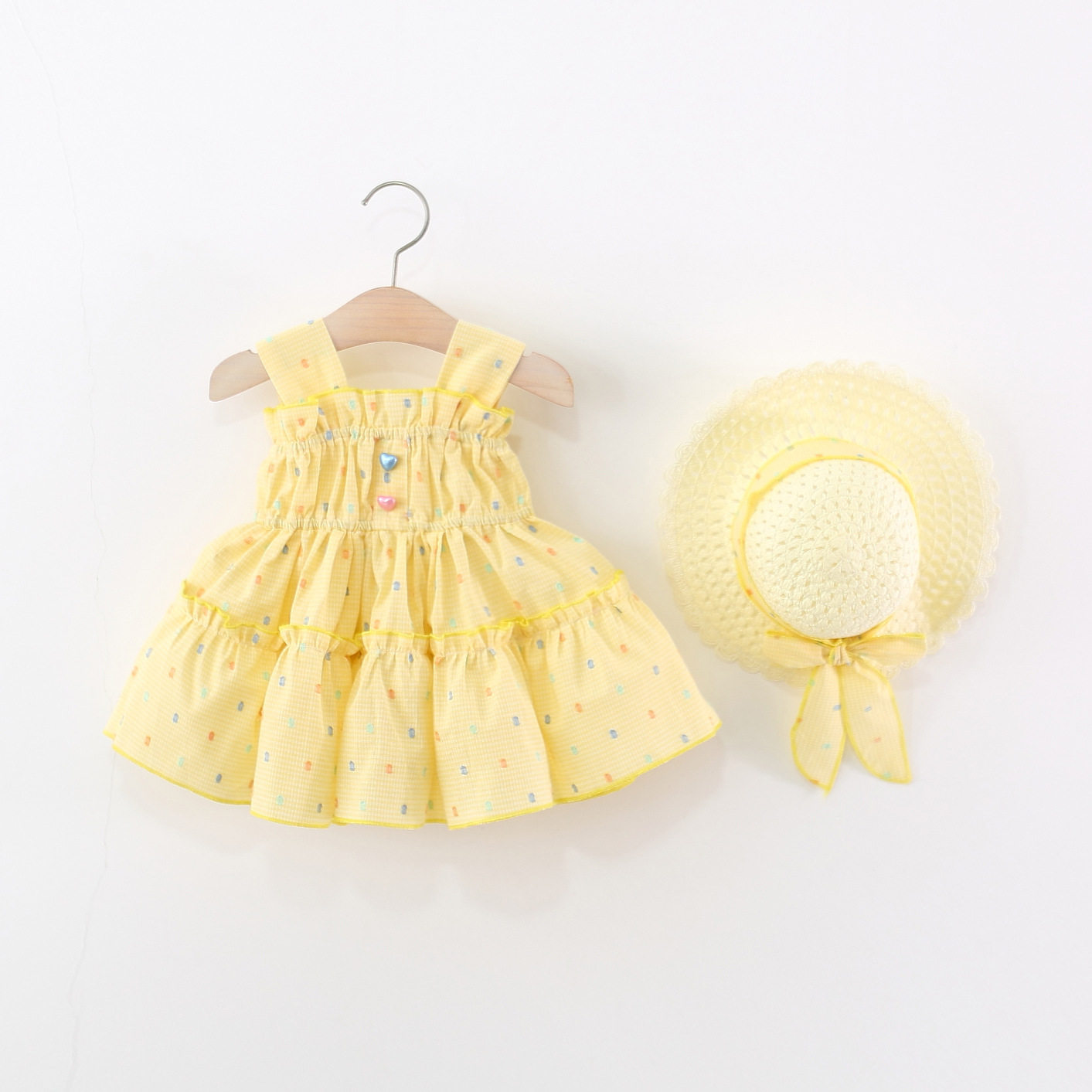 女童连衣裙夏季婴儿童女宝宝波点吊带公主裙子洋气小童夏装背心裙,童装/婴儿装/亲子装,连衣裙,淘宝优惠券,粉丝福利购,淘宝优惠卷