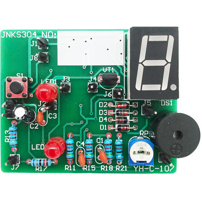 9秒计时套件电路板304高职对口