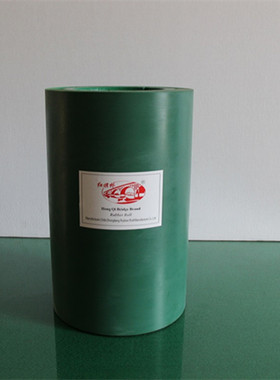 20寸红旗桥牌五代绿色进口强效高耐磨砻谷机胶辊 加厚型打米胶轮