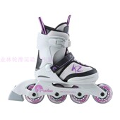 MARLEE女孩专业软靴儿童培训专用休闲轮滑鞋 美国进口高端正品