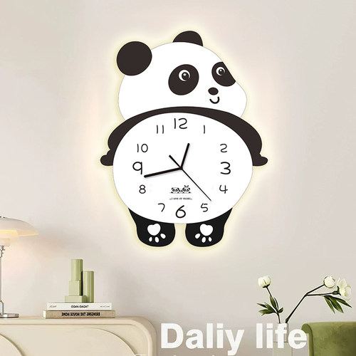 择一简约客厅餐厅静音创意挂钟