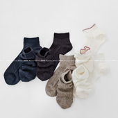 汉麻短袜 男女四季 款 S112 大麻袜子 麻花辫舒适健康防滑吸汗透气